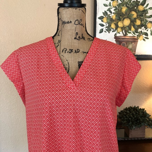 Hilary Radley Tops - 🆕 Hilary Radley Red Blouse,